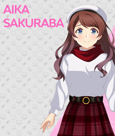 Aika Sakuraba Phone Wallpaper Part 3 - Behance